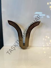 Pelikan Metal Kulp 64mm Bronz Dolap Kapak Çekmece Komidin Tv Ünite Modern Mobilya Kulbu