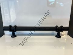 Yüzük Metal Kulp 96-128mm Mat Siyah Dolap Kapak Çekmece Komidin Tv Ünite Modern Mobilya Kulbu