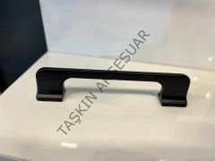 Atina Metal Kulp 96-128-160-224mm Mat Siyah Dolap Kapak Çekmece Komidin Tv Ünite Modern Mobilya Kulbu