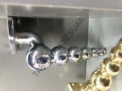 Galaxy Metal Ayak 16-21cm Modern Krom Altın Siyah Mobilya Ayağı Gold Gümüş Siyah