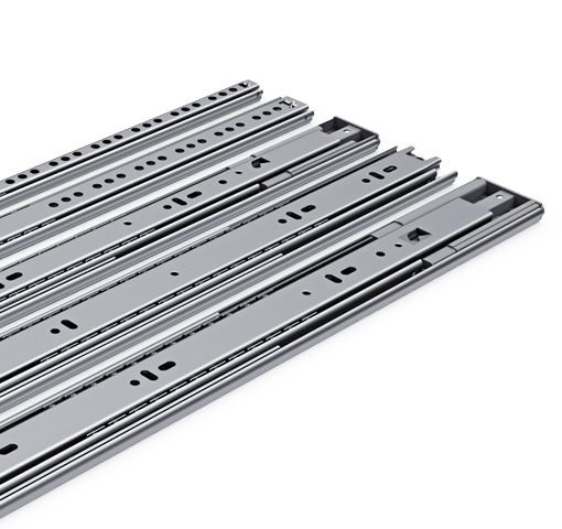 Samet Teleskopik Galvaniz Çekmece Rayı 35mm