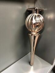 Rigel Metal Ayak 16-25cm Bronz Renk Koltuk Kanepe Dolap Tv Ünite Modern Mobilya Ayağı Puf